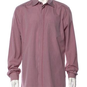Dolce & Gabbana Men's Red Dress Shirt